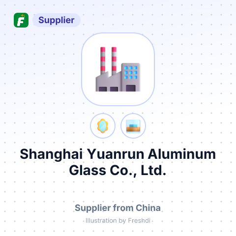 Shanghai Yuanrun Aluminum Glass Co., Ltd. – summary card, no photo uploaded yet