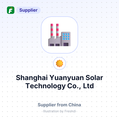 Shanghai Yuanyuan Solar Technology Co., Ltd – summary card, no photo uploaded yet