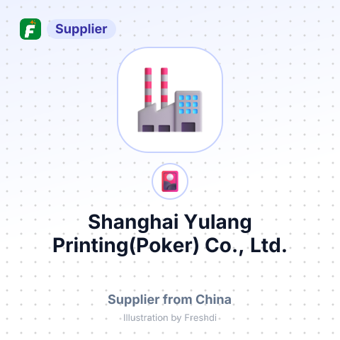 Shanghai Yulang Printing(Poker) Co., Ltd. – summary card, no photo uploaded yet