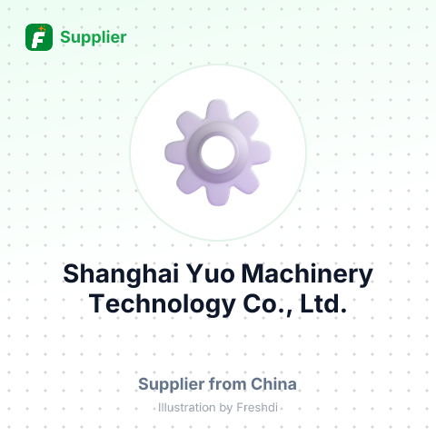 Shanghai Yuo Machinery Technology Co., Ltd. – summary card, no photo uploaded yet