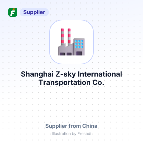 Shanghai Z-sky International Transportation Co.,Ltd – summary card, no photo uploaded yet