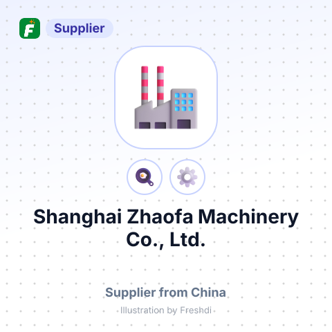 Shanghai Zhaofa Machinery Co., Ltd. – summary card, no photo uploaded yet
