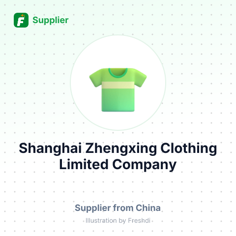 Shanghai Zhengxing Clothing Limited Company – summary card, no photo uploaded yet