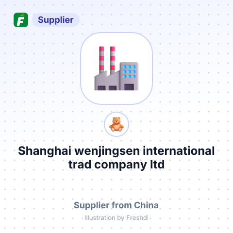 Shanghai wenjingsen international trad company ltd – summary card, no photo uploaded yet