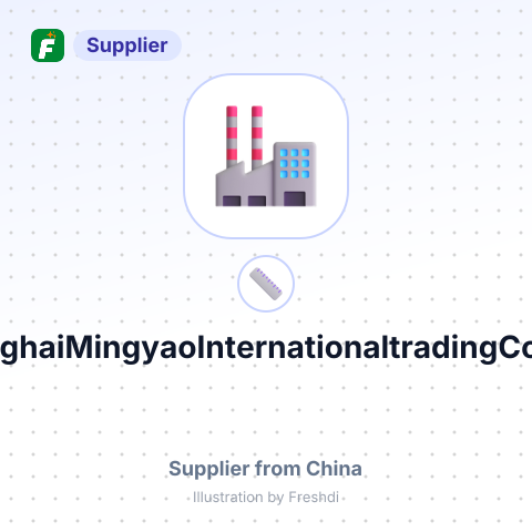ShanghaiMingyaoInternationaltradingCo.,Ltd – summary card, no photo uploaded yet