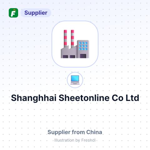 Shanghhai Sheetonline Co,Ltd – summary card, no photo uploaded yet