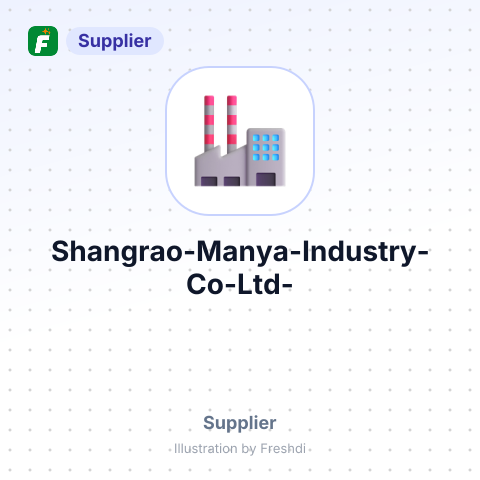 Shangrao Manya Industry Co., Ltd. – summary card, no photo uploaded yet