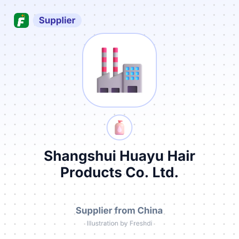 Shangshui Huayu Hair Products Co., Ltd. – summary card, no photo uploaded yet