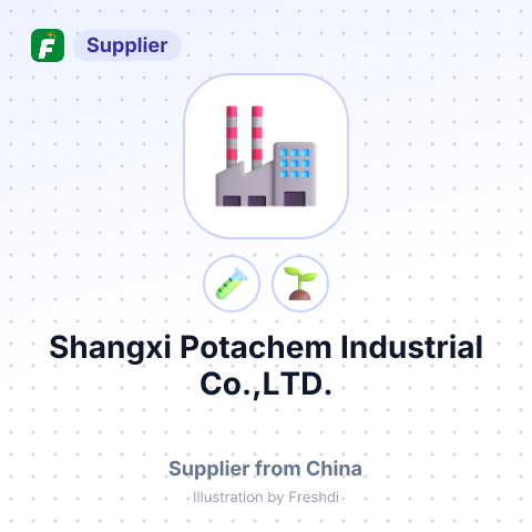 Shangxi Potachem Industrial Co.,LTD. – summary card, no photo uploaded yet