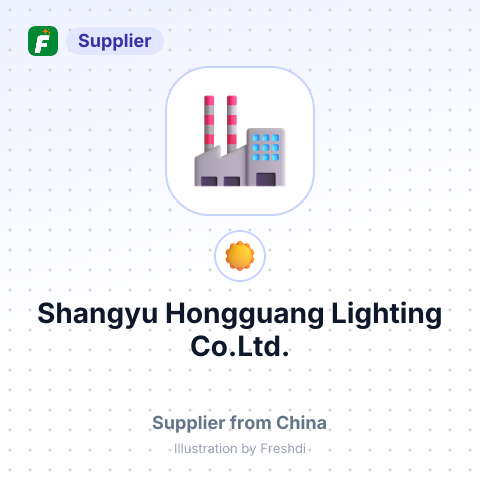 Shangyu Hongguang Lighting Co.Ltd. – summary card, no photo uploaded yet