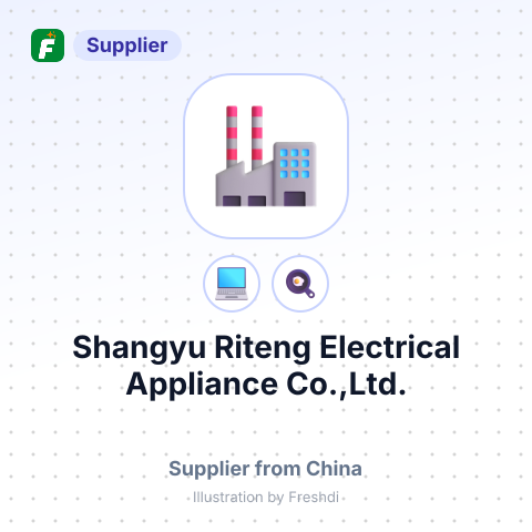 Shangyu Riteng Electrical Appliance Co.,Ltd. – summary card, no photo uploaded yet