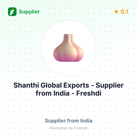 Shanthi Global Exports  – summary card, no photo uploaded yet