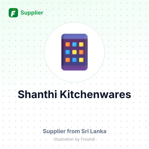 Shanthi Kitchenwares – summary card, no photo uploaded yet