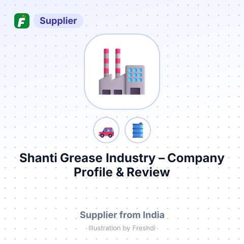 Shanti Grease Industry – summary card, no photo uploaded yet