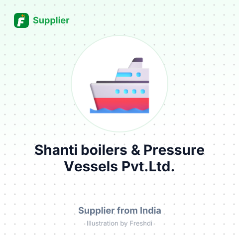 Shanti boilers & Pressure Vessels Pvt.Ltd. – summary card, no photo uploaded yet