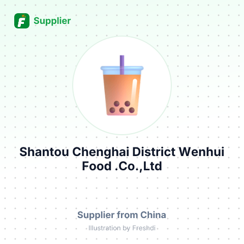 Shantou Chenghai District Wenhui Food .Co.,Ltd – summary card, no photo uploaded yet