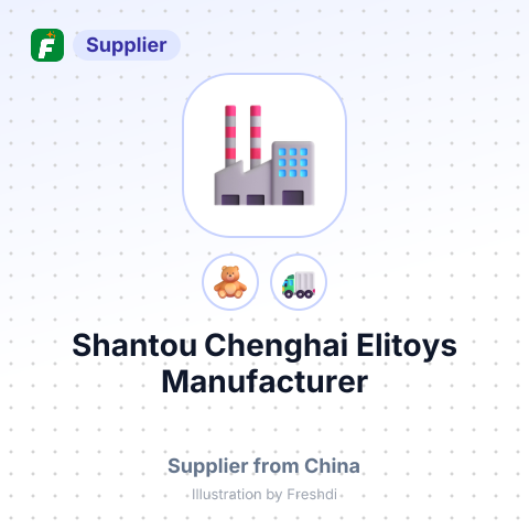 Shantou Chenghai Elitoys Manufacturer – summary card, no photo uploaded yet