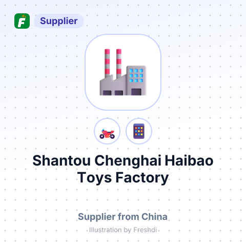 Shantou Chenghai Haibao Toys Factory – summary card, no photo uploaded yet