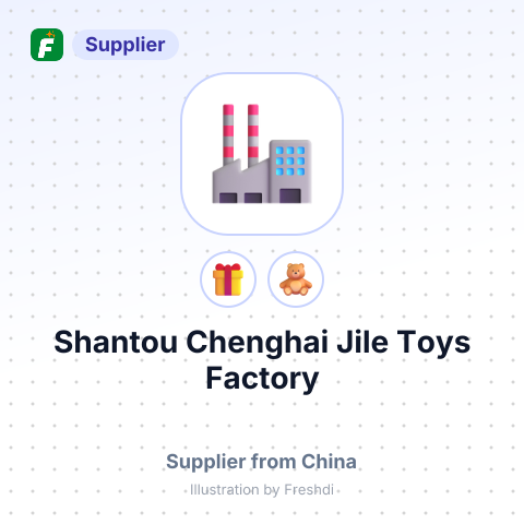 Shantou Chenghai Jile Toys Factory – summary card, no photo uploaded yet