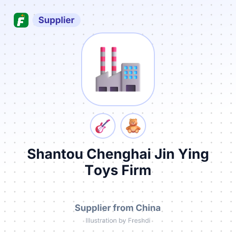 Shantou Chenghai Jin Ying Toys Firm – summary card, no photo uploaded yet