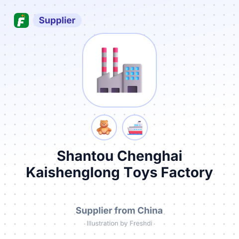 Shantou Chenghai Kaishenglong Toys Factory – summary card, no photo uploaded yet