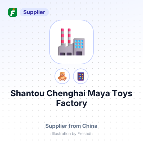 Shantou Chenghai Maya Toys Factory – summary card, no photo uploaded yet