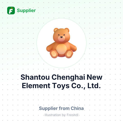 Shantou Chenghai New Element Toys Co., Ltd. – summary card, no photo uploaded yet