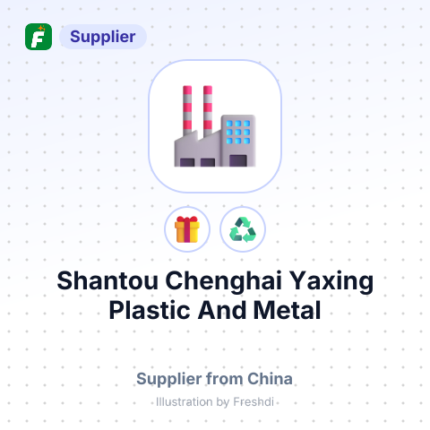 Shantou Chenghai Yaxing Plastic And Metal Manufactory – summary card, no photo uploaded yet
