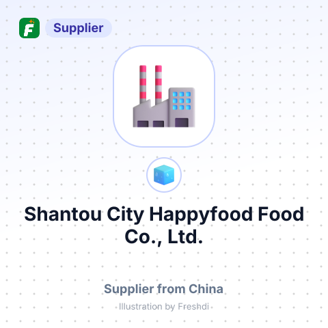 Shantou City Happyfood Food Co., Ltd. – summary card, no photo uploaded yet