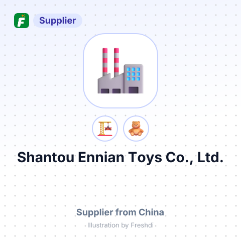 Shantou Ennian Toys Co., Ltd. – summary card, no photo uploaded yet