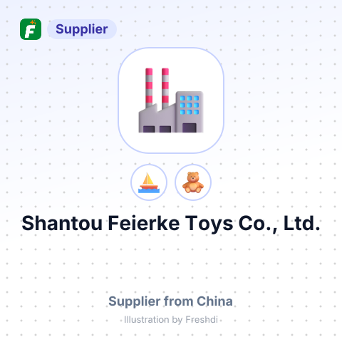 Shantou Feierke Toys Co., Ltd. – summary card, no photo uploaded yet