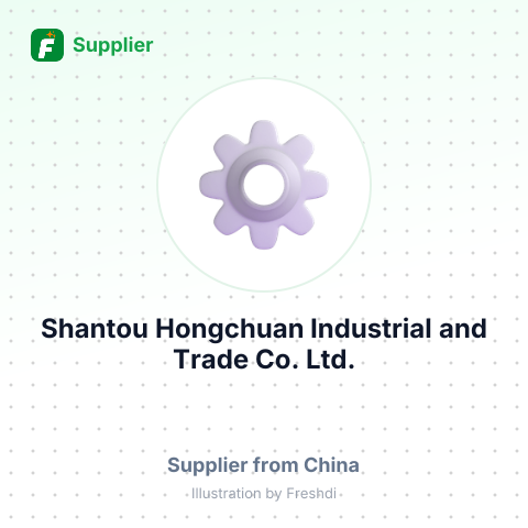 Shantou Hongchuan Industrial and Trade Co., Ltd. – summary card, no photo uploaded yet