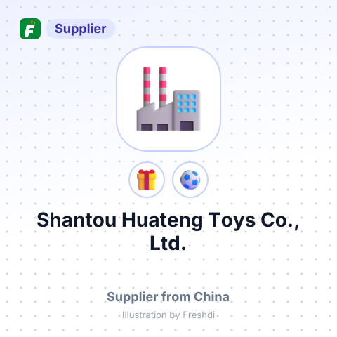 Shantou Huateng Toys Co., Ltd. – summary card, no photo uploaded yet