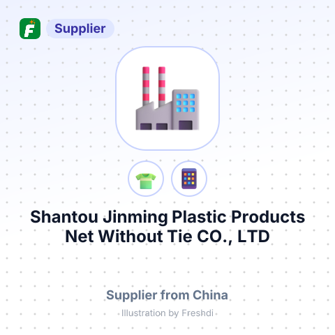 Shantou Jinming Plastic Products Net Without Tie CO., LTD – summary card, no photo uploaded yet