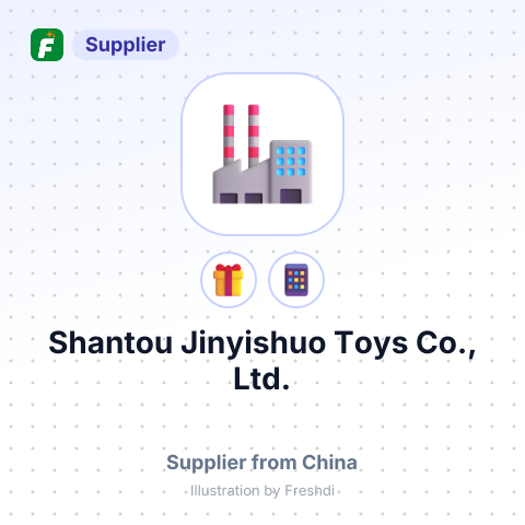 Shantou Jinyishuo Toys Co., Ltd. – summary card, no photo uploaded yet