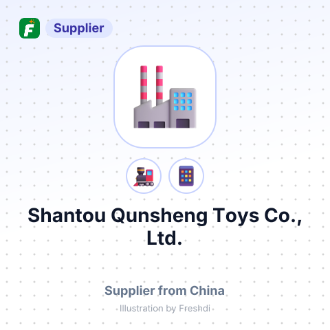 Shantou Qunsheng Toys Co., Ltd. – summary card, no photo uploaded yet