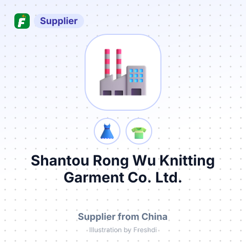 Shantou Rong Wu Knitting Garment Co., Ltd. – summary card, no photo uploaded yet