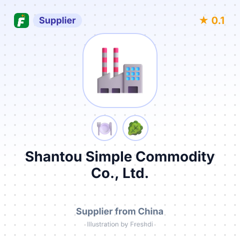 Shantou Simple Commodity Co., Ltd. – summary card, no photo uploaded yet