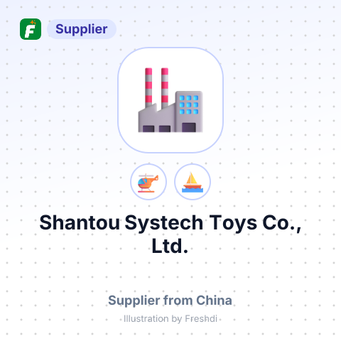 Shantou Systech Toys Co., Ltd. – summary card, no photo uploaded yet