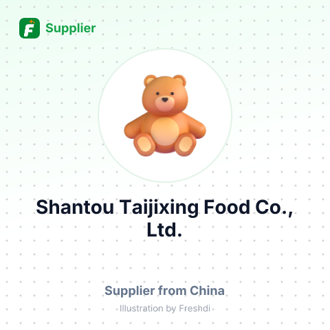 Shantou Taijixing Food Co., Ltd. – summary card, no photo uploaded yet