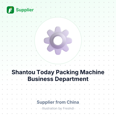 Shantou Today Packing Machine Business Department – summary card, no photo uploaded yet