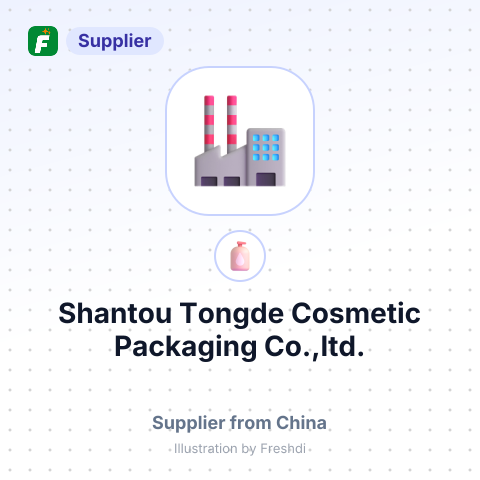 Shantou Tongde Cosmetic Packaging Co.,ltd. – summary card, no photo uploaded yet