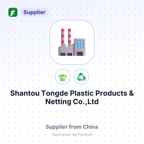 Shantou Tongde Plastic Products & Netting Co.,Ltd – summary card, no photo uploaded yet
