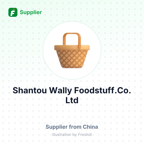 Shantou Wally Foodstuff.Co. Ltd – summary card, no photo uploaded yet