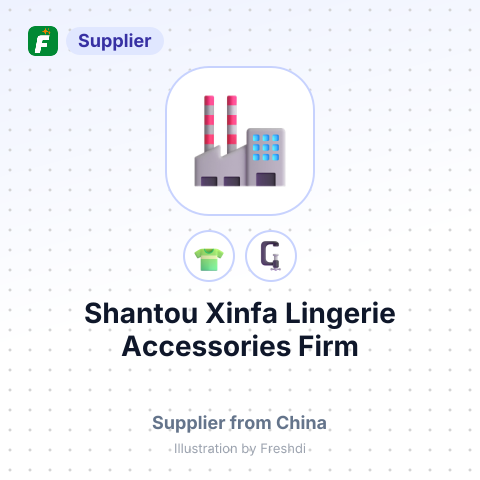 Shantou Xinfa Lingerie Accessories Firm – summary card, no photo uploaded yet
