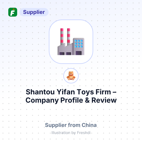 Shantou Yifan Toys Firm – summary card, no photo uploaded yet