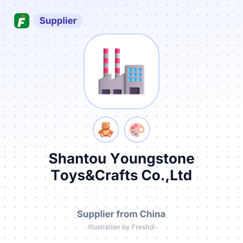 Shantou Youngstone Toys&Crafts Co.,Ltd – summary card, no photo uploaded yet