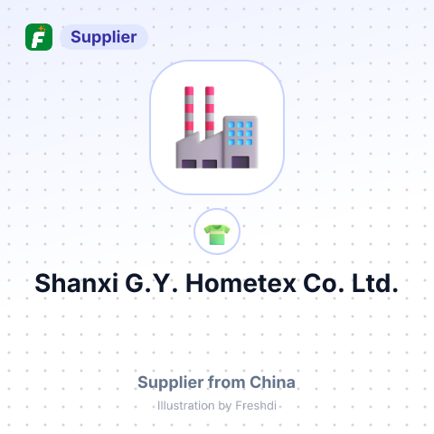Shanxi G.Y. Hometex Co., Ltd. – summary card, no photo uploaded yet