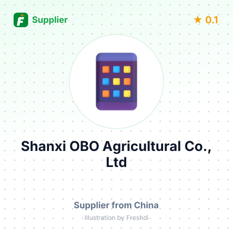 Shanxi OBO Agricultural Co., Ltd  – summary card, no photo uploaded yet