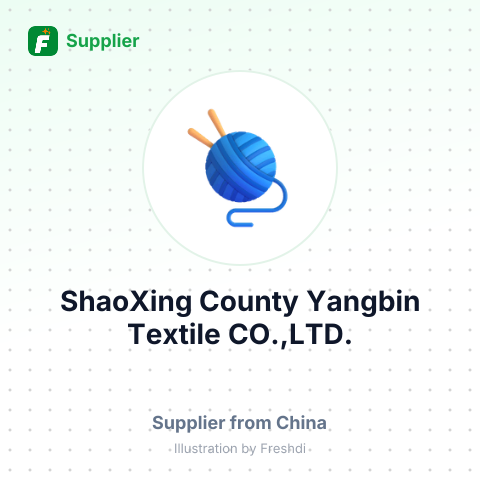 ShaoXing County Yangbin Textile CO.,LTD. – summary card, no photo uploaded yet